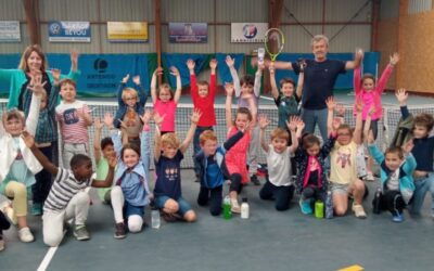 Les CP.B manient la raquette