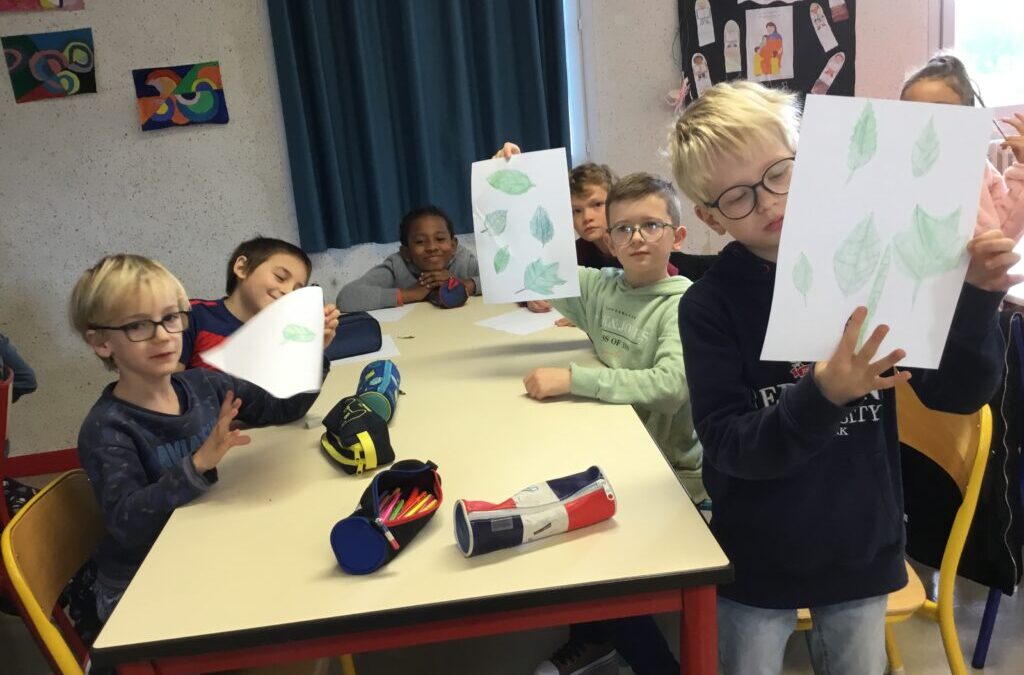 Suite du projet « herbier » CE1.B et CM.D