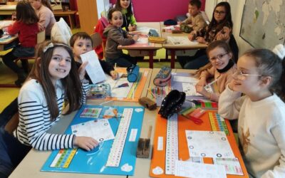 Rencontre CP/CE1.A et CM2.B