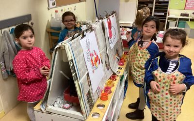 Ateliers bricolage à la maternelle