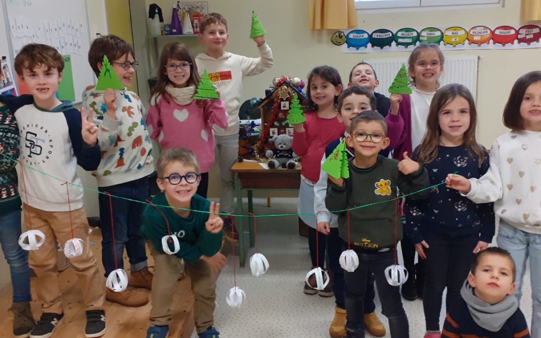 Ateliers de Noël – classe de CP