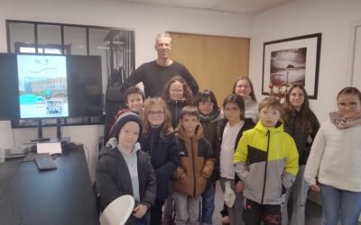 Visite de l’agence de communication Les Flibustiers