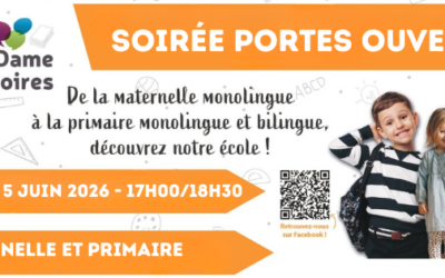 Soirée Portes Ouvertes!